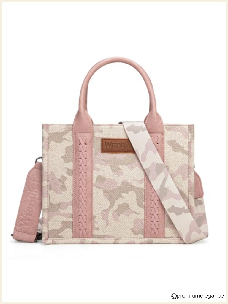 Canvas Tote Bag With Adjustable Guitar Strap Zipper Closure Handbag Crossbody